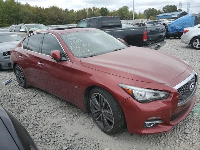 JN1EV7AP9GM305840 - 2016 INFINITI Q50 PREMIUM BURGUNDY photo 4