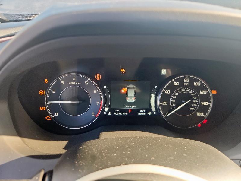 5J8TC2H51SL020969 - 2025 ACURA RDX TECHNOLOGY GRAY photo 9