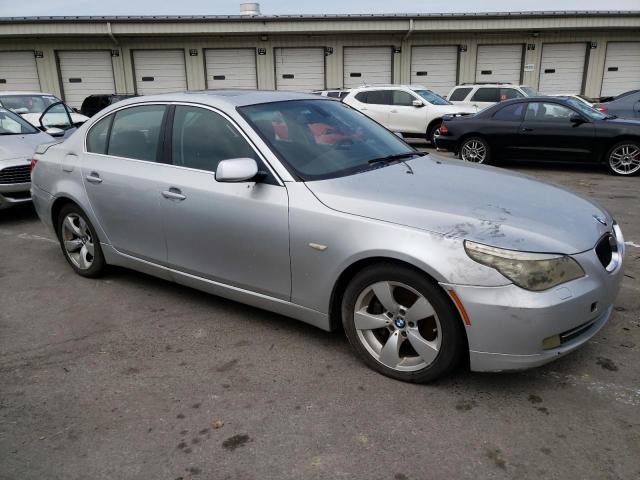 WBANU53558CT01434 - 2008 BMW 528 I SILVER photo 4