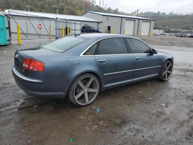 WAUML44E36N008995 - 2006 AUDI A8 L QUATTRO BLUE photo 3