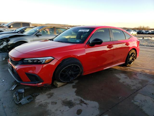 2HGFE2F50NH538308 - 2022 HONDA CIVIC SPORT 红色 照片 1
