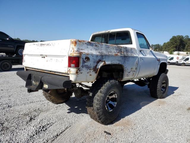 2GCEK14H1D1175924 - 1983 CHEVROLET K10 WHITE photo 3