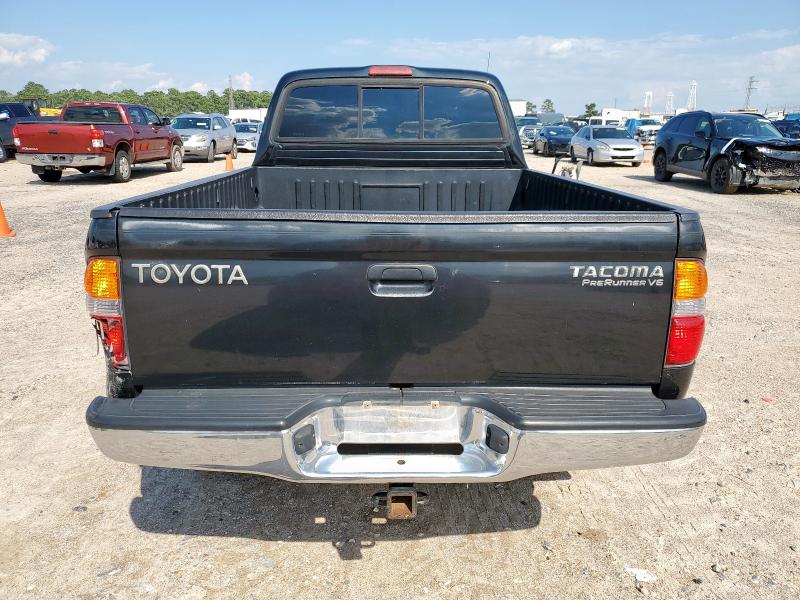 5TESN92N61Z834783 - 2001 TOYOTA TACOMA XTRACAB PRERUNNER Siyah fotoğraf 6