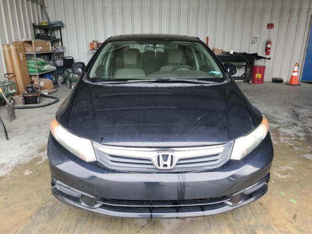 2HGFB2F86CH313875 - 2012 HONDA CIVIC EX BLACK photo 5