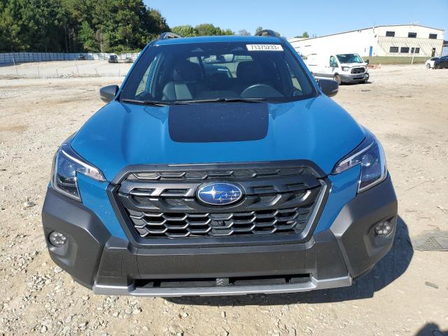 JF2SKAMC6NH415024 - 2022 SUBARU FORESTER WILDERNESS BLUE photo 5