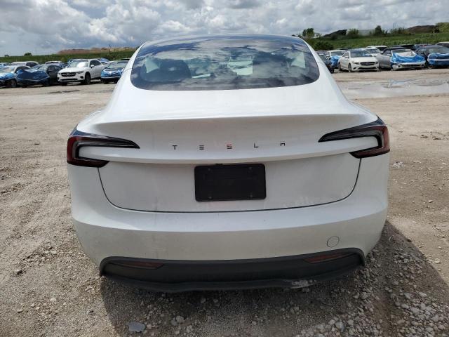 5YJ3E1EA4RF733219 - 2024 TESLA MODEL 3 Ақ фото 6
