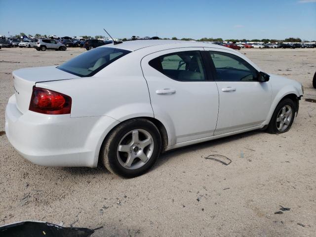 1C3CDZAB8CN173511 - 2012 DODGE AVENGER SE WHITE photo 3