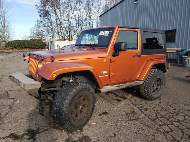 1J4AA5D16AL177471 - 2010 JEEP WRANGLER SAHARA ORANGE photo 1