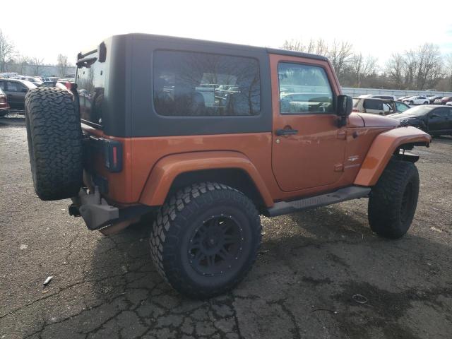 1J4AA5D16AL177471 - 2010 JEEP WRANGLER SAHARA ORANGE photo 3