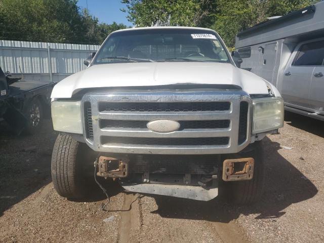 1FTWW31P07EA07503 - 2007 FORD F350 SRW SUPER DUTY WHITE photo 5