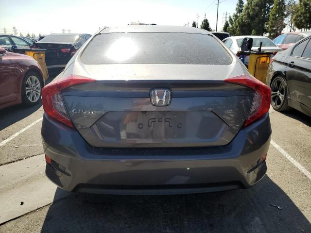 2HGFC2F59JH535276 - 2018 HONDA CIVIC LX GRAY photo 6