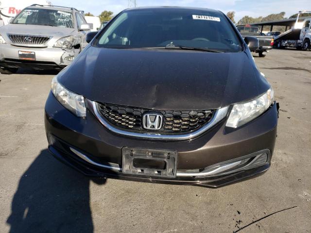 19XFB2F87DE227163 - 2013 HONDA CIVIC EX BROWN photo 5