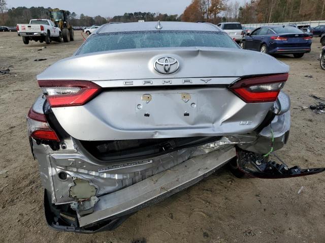 4T1C11AK4NU642278 - 2022 TOYOTA CAMRY LE GRAY photo 6