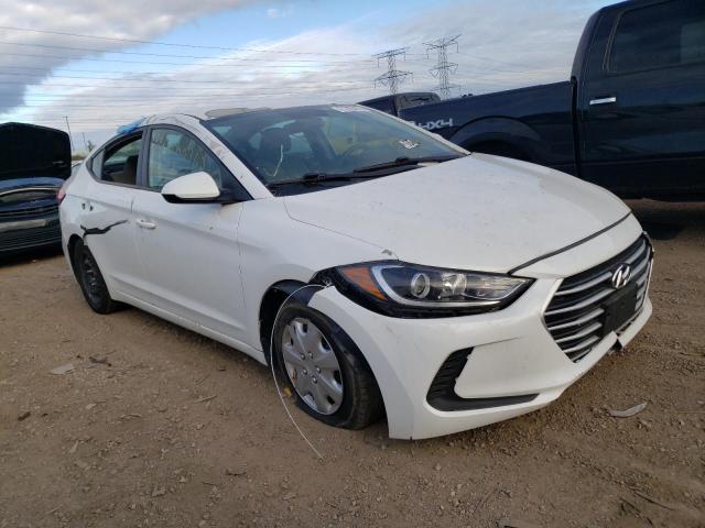 5NPD74LF3HH112780 - 2017 HYUNDAI ELANTRA SE WHITE photo 4