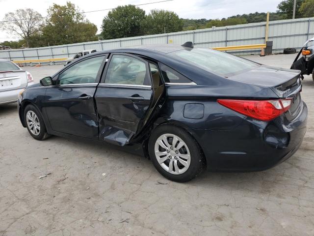 5NPEB4AC8CH490498 - 2012 HYUNDAI SONATA GLS BLUE photo 2