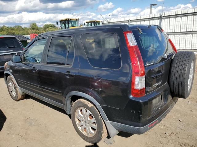 JHLRD78915C025621 - 2005 HONDA CR-V SE BLACK photo 2