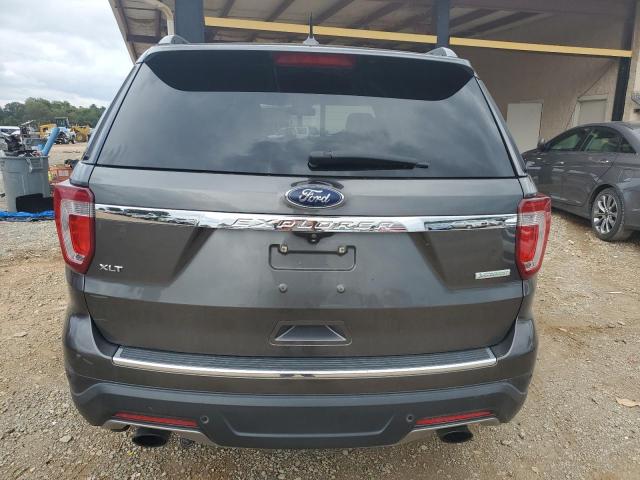 1FM5K7DH2JGB64282 - 2018 FORD EXPLORER XLT GRAY photo 6