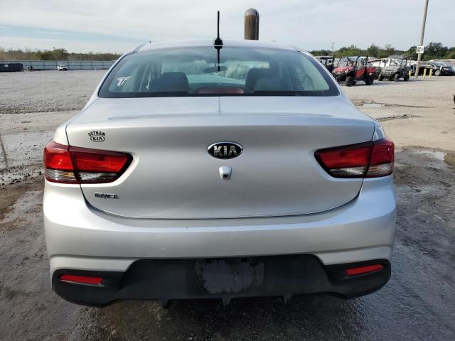 3KPA24ABXKE242455 - 2019 KIA RIO S SILVER photo 6