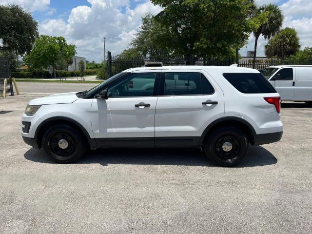 1FM5K8AR1HGD06781 - 2017 FORD EXPLORER POLICE INTERCEPTOR WHITE photo 12
