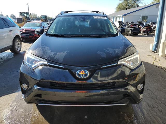 JTMDJREV7JD159826 - 2018 TOYOTA RAV4 HV LIMITED BLACK photo 5