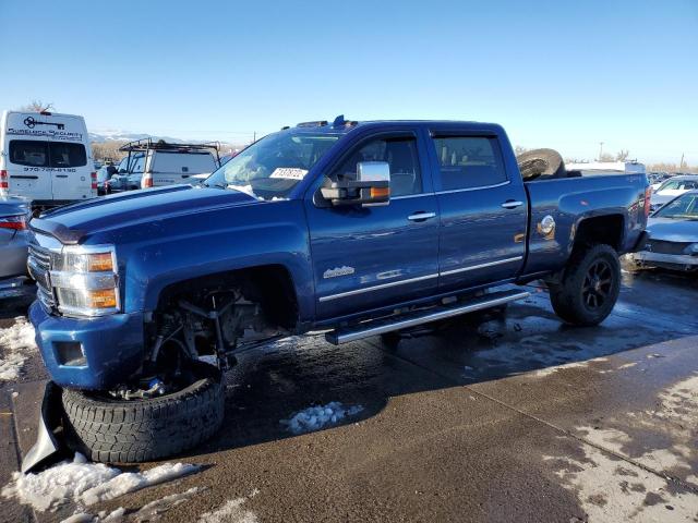 1GC1KXEG1FF545854 - 2015 CHEVROLET SILVERADO K2500 HIGH COUNTRY BLUE photo 1