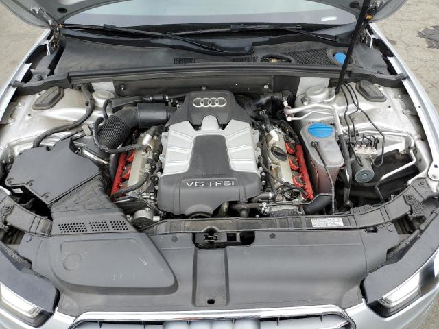 WAUGGAFR5EA020569 - 2014 AUDI S5 PREMIUM PLUS 银色 照片 11