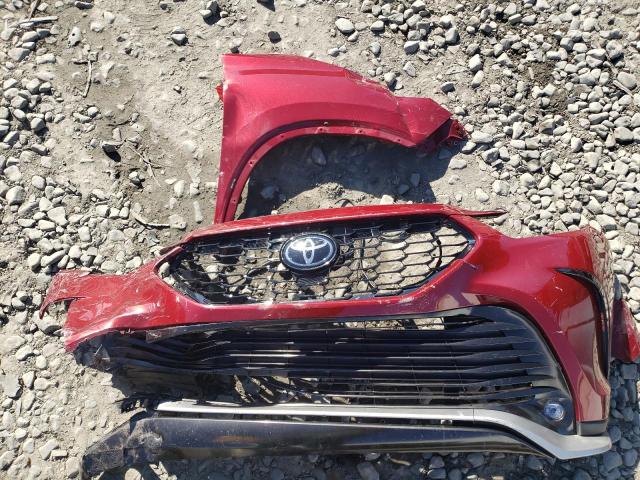 5TDLZRBH0NS197850 - 2022 TOYOTA HIGHLANDER XSE RED photo 13