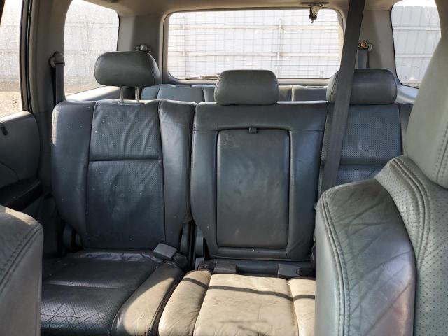 2HKYF18573H543151 - 2003 HONDA PILOT EXL GRAY photo 10