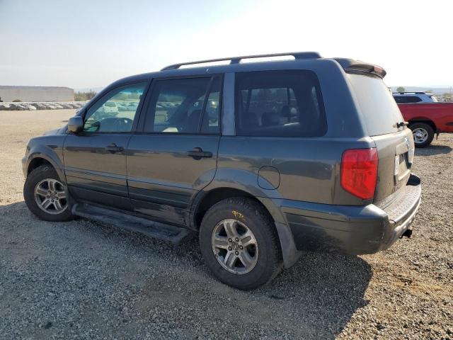 2HKYF18573H543151 - 2003 HONDA PILOT EXL GRAY photo 2