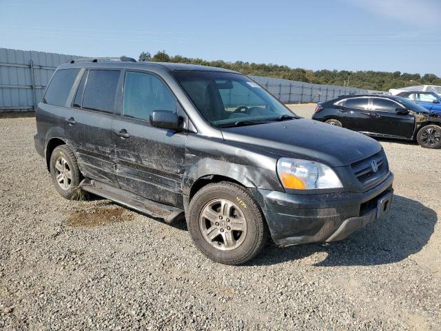 2HKYF18573H543151 - 2003 HONDA PILOT EXL GRAY photo 4