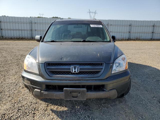 2HKYF18573H543151 - 2003 HONDA PILOT EXL GRAY photo 5
