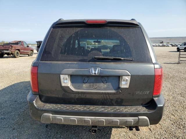 2HKYF18573H543151 - 2003 HONDA PILOT EXL GRAY photo 6