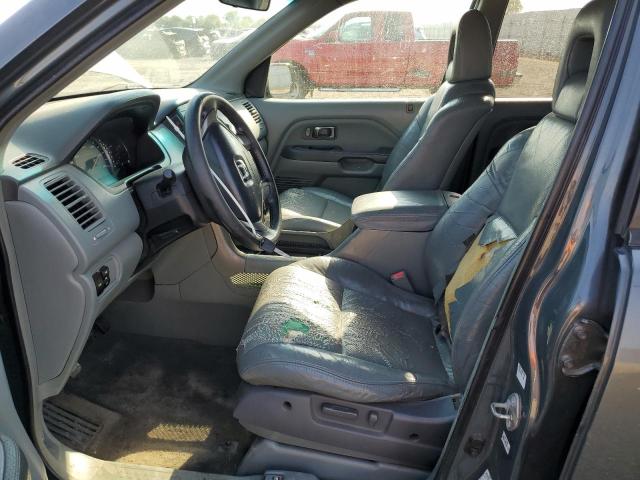 2HKYF18573H543151 - 2003 HONDA PILOT EXL GRAY photo 7