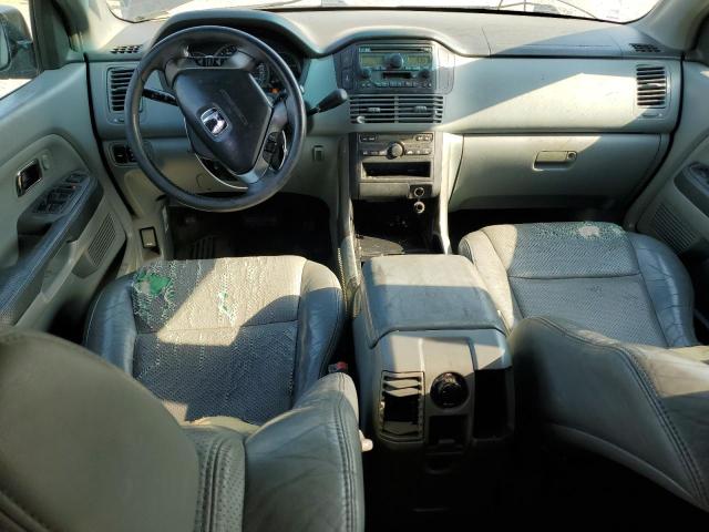 2HKYF18573H543151 - 2003 HONDA PILOT EXL GRAY photo 8