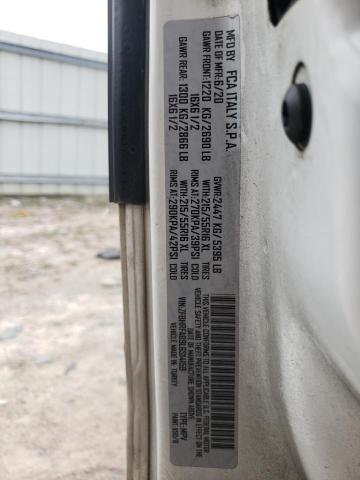 ZFBHRFAB9L6S14159 - 2020 RAM PROMASTER WHITE photo 13