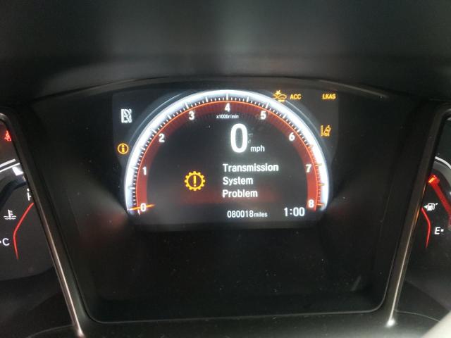 SHHFK7H90JU214830 - 2018 HONDA CIVIC SPORT TOURING GRAY photo 9