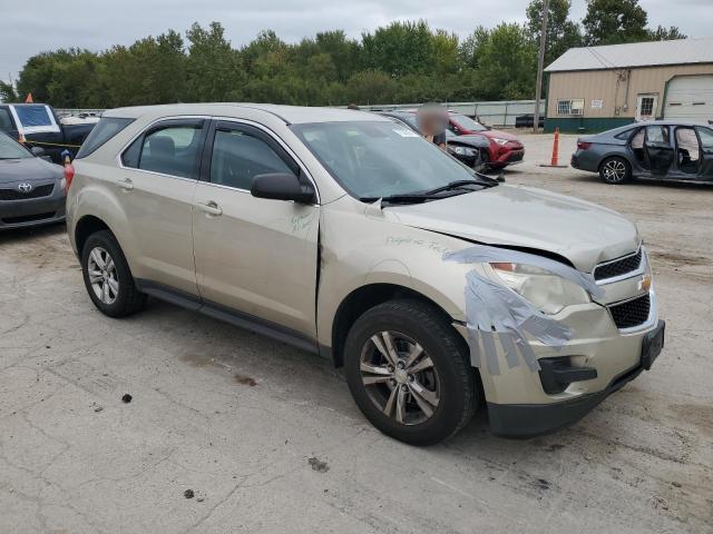 2GNALAEK6E6147814 - 2014 CHEVROLET EQUINOX LS BEIGE photo 4