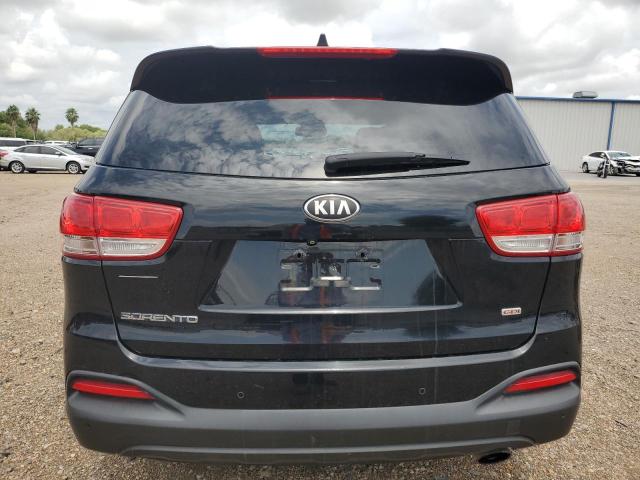 5XYPG4A37GG074451 - 2016 KIA SORENTO LX BLACK photo 6