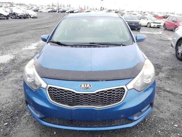 KNAFX4A62E5156242 - 2014 KIA FORTE LX BLUE photo 5