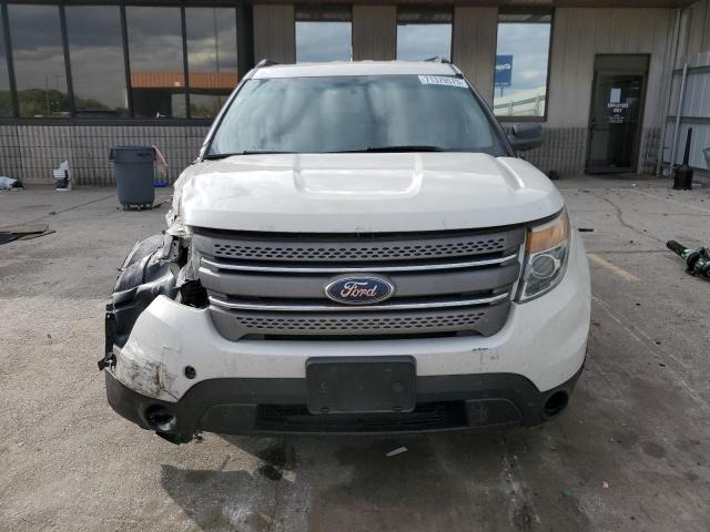 1FMHK8B81CGA13832 - 2012 FORD EXPLORER WHITE photo 5