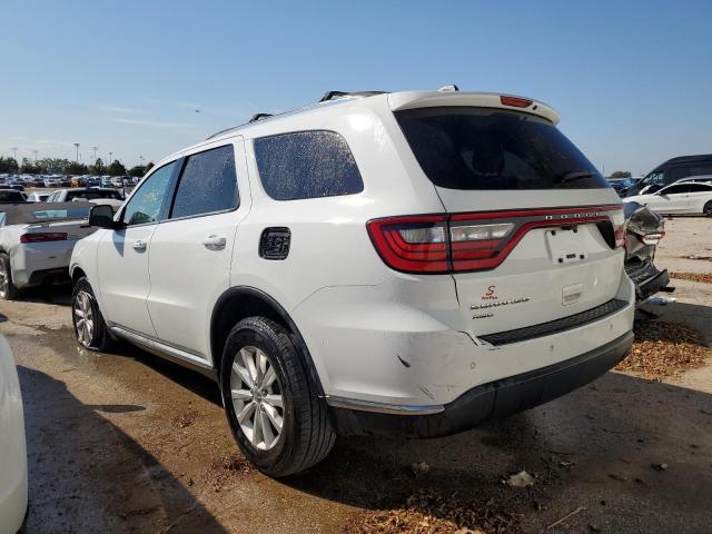 1C4RDJAG2EC349227 - 2014 DODGE DURANGO SXT WHITE photo 2