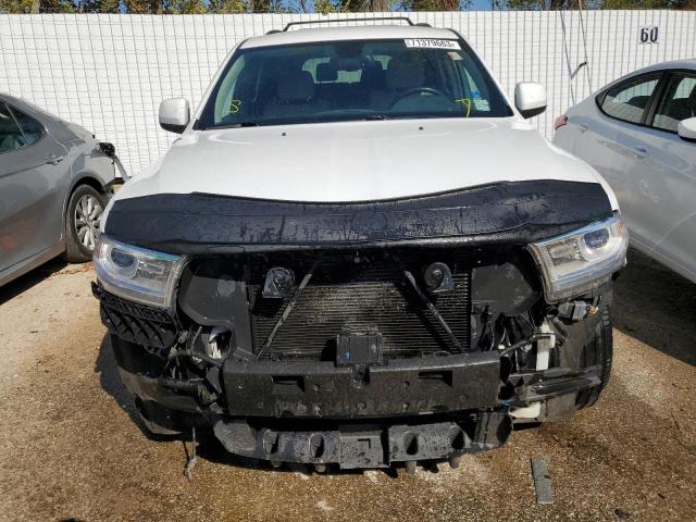 1C4RDJAG2EC349227 - 2014 DODGE DURANGO SXT WHITE photo 5