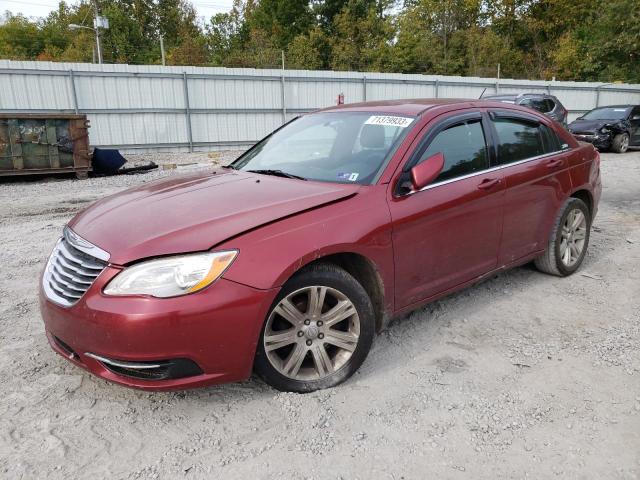 1C3CCBBB3CN299297 - 2012 CHRYSLER 200 TOURING MAROON photo 1