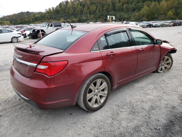 1C3CCBBB3CN299297 - 2012 CHRYSLER 200 TOURING MAROON photo 3