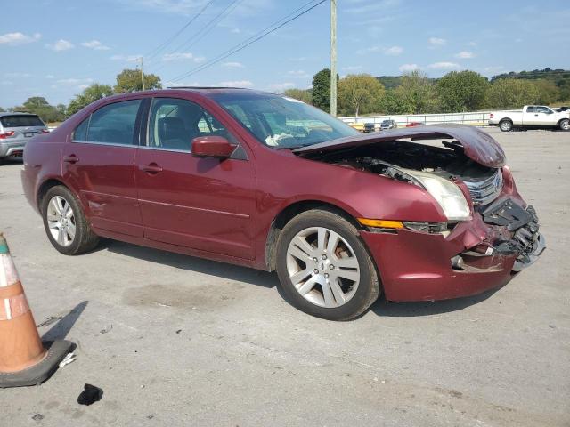 3FAHP08197R136154 - 2007 FORD FUSION SEL RED photo 4