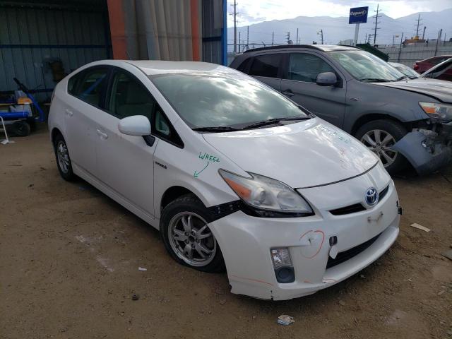 JTDKN3DU5A0014616 - 2010 TOYOTA PRIUS WHITE photo 4