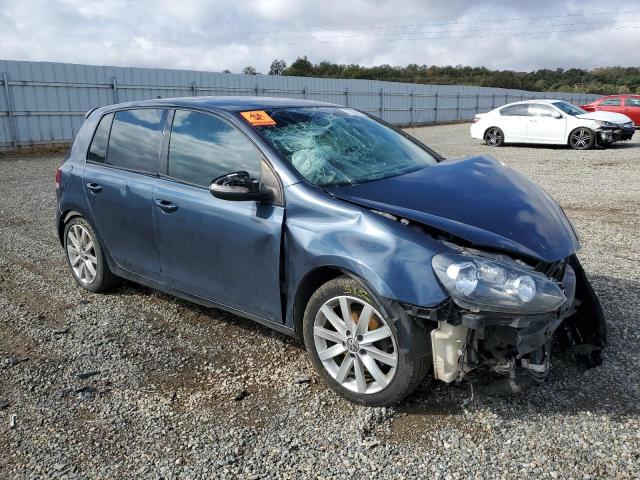 WVWNM7AJ6BW045258 - 2011 VOLKSWAGEN GOLF BLUE photo 4