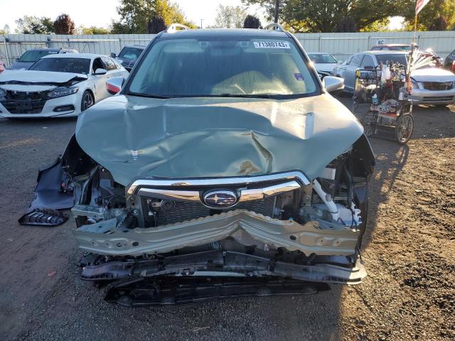 JF2SKAXC8MH558437 - 2021 SUBARU FORESTER TOURING მწვანე ფოტო 5