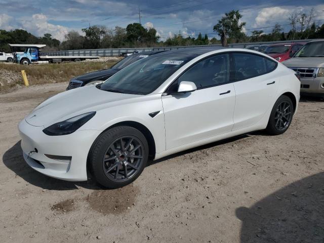 5YJ3E1EAXPF453088 - 2023 TESLA MODEL 3 WHITE photo 1