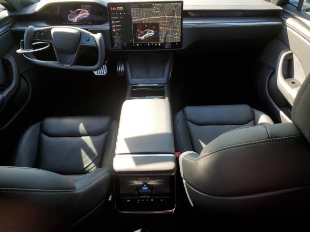 5YJSA1E66NF468588 - 2022 TESLA MODEL S შავი ფოტო 8